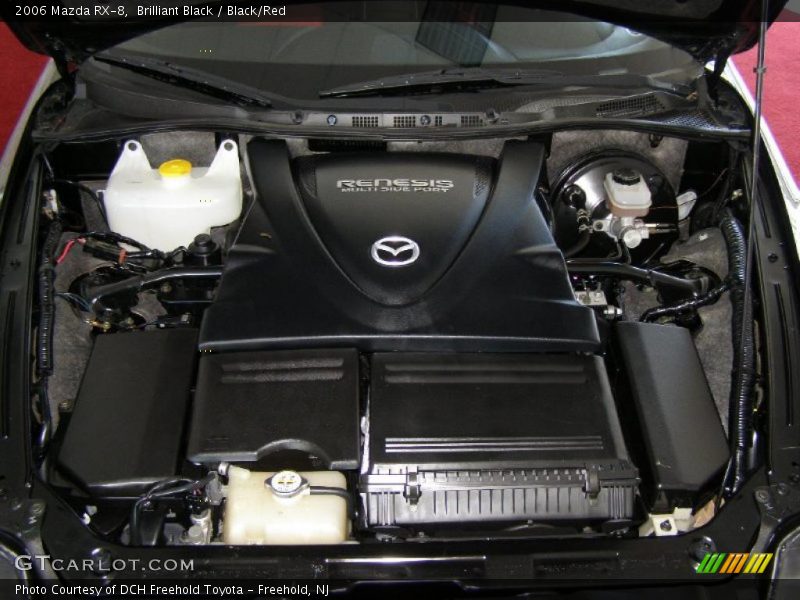 Brilliant Black / Black/Red 2006 Mazda RX-8