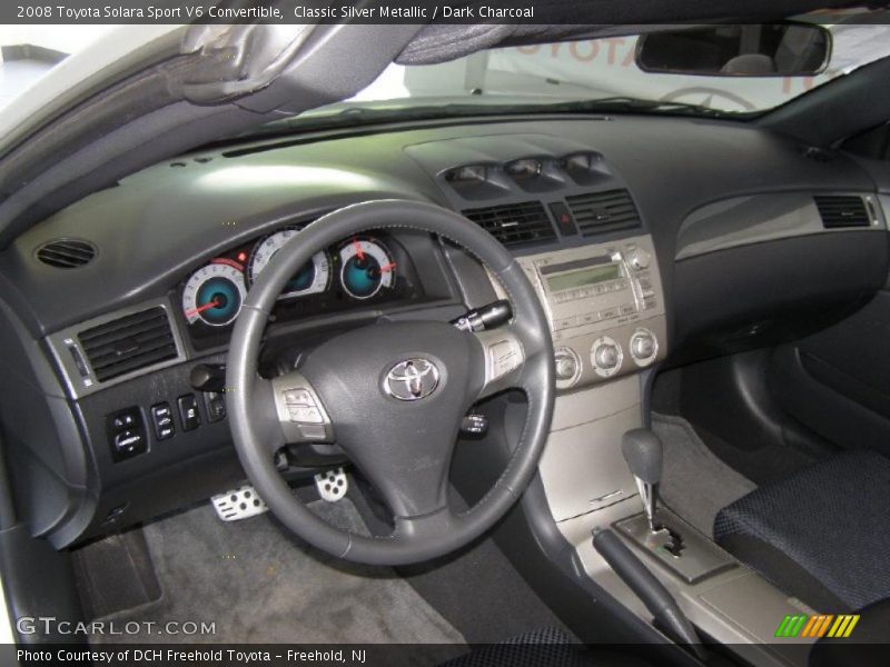Classic Silver Metallic / Dark Charcoal 2008 Toyota Solara Sport V6 Convertible