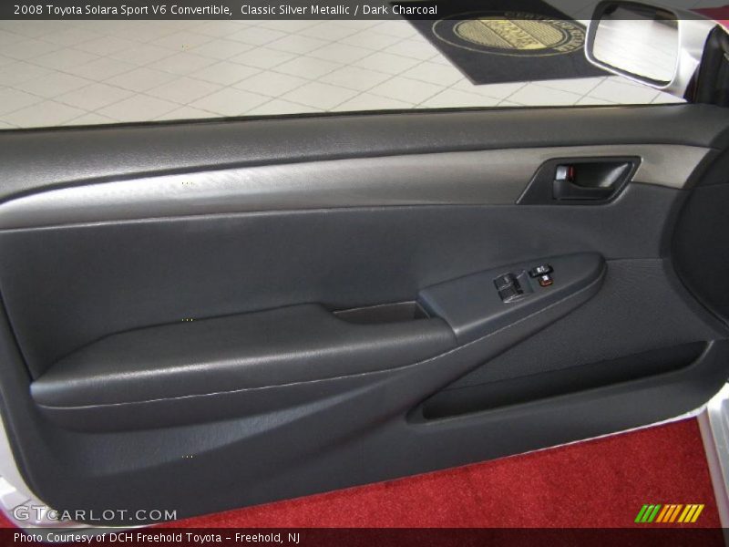 Classic Silver Metallic / Dark Charcoal 2008 Toyota Solara Sport V6 Convertible