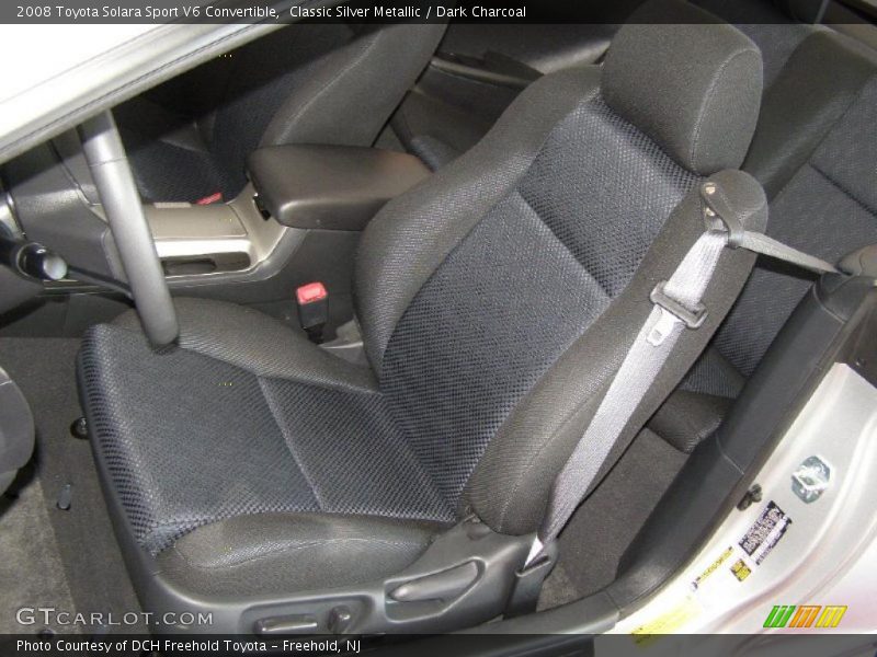 Classic Silver Metallic / Dark Charcoal 2008 Toyota Solara Sport V6 Convertible