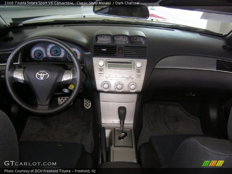 Classic Silver Metallic / Dark Charcoal 2008 Toyota Solara Sport V6 Convertible