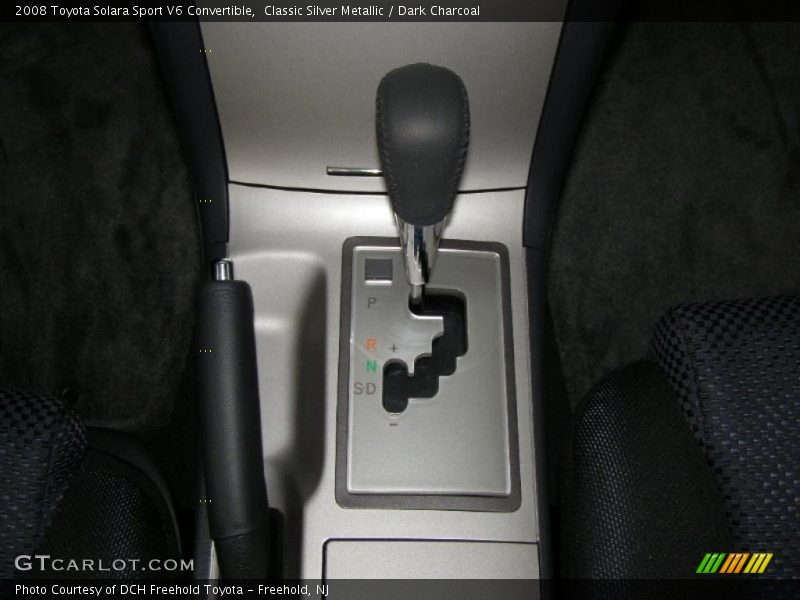 Classic Silver Metallic / Dark Charcoal 2008 Toyota Solara Sport V6 Convertible