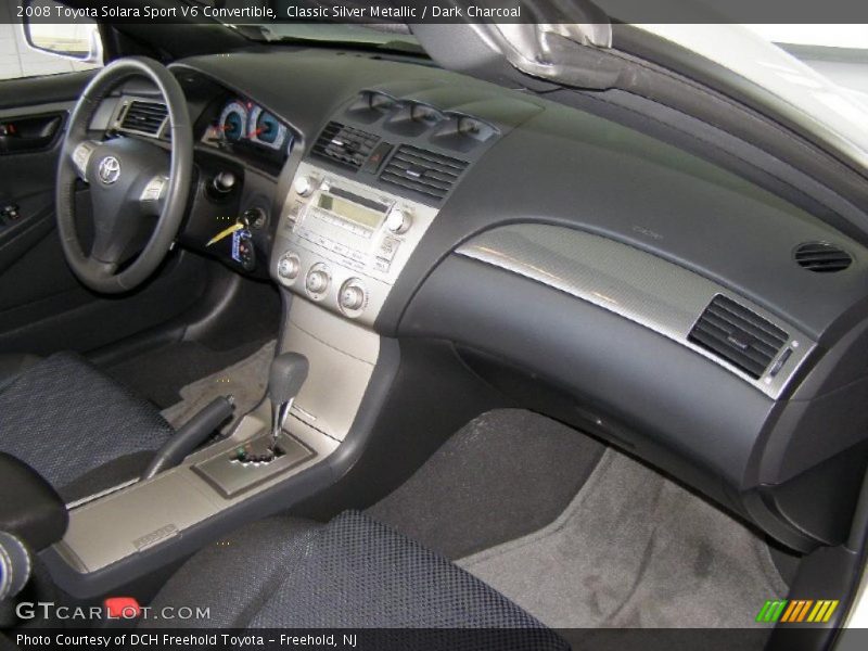 Classic Silver Metallic / Dark Charcoal 2008 Toyota Solara Sport V6 Convertible