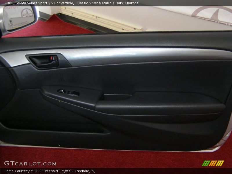 Classic Silver Metallic / Dark Charcoal 2008 Toyota Solara Sport V6 Convertible