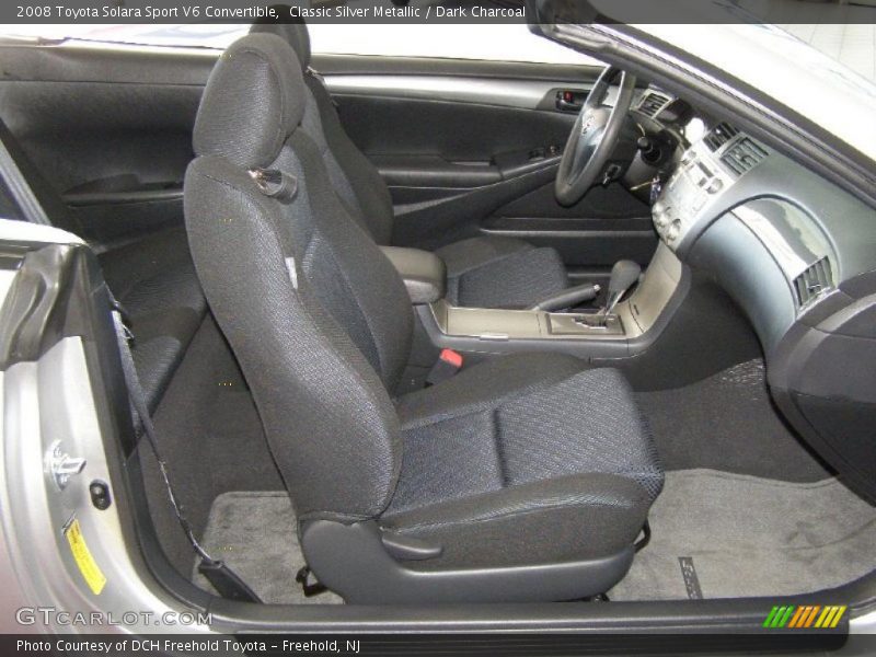Classic Silver Metallic / Dark Charcoal 2008 Toyota Solara Sport V6 Convertible