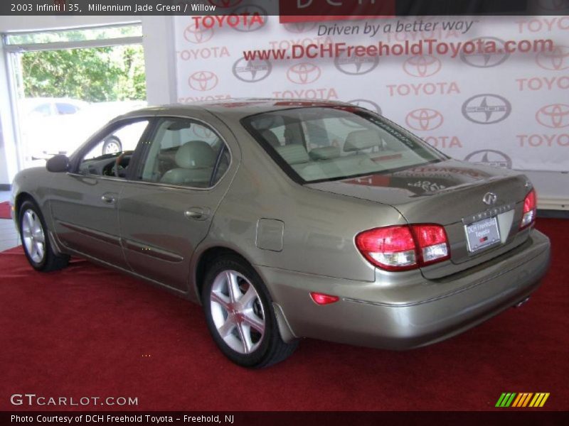 Millennium Jade Green / Willow 2003 Infiniti I 35