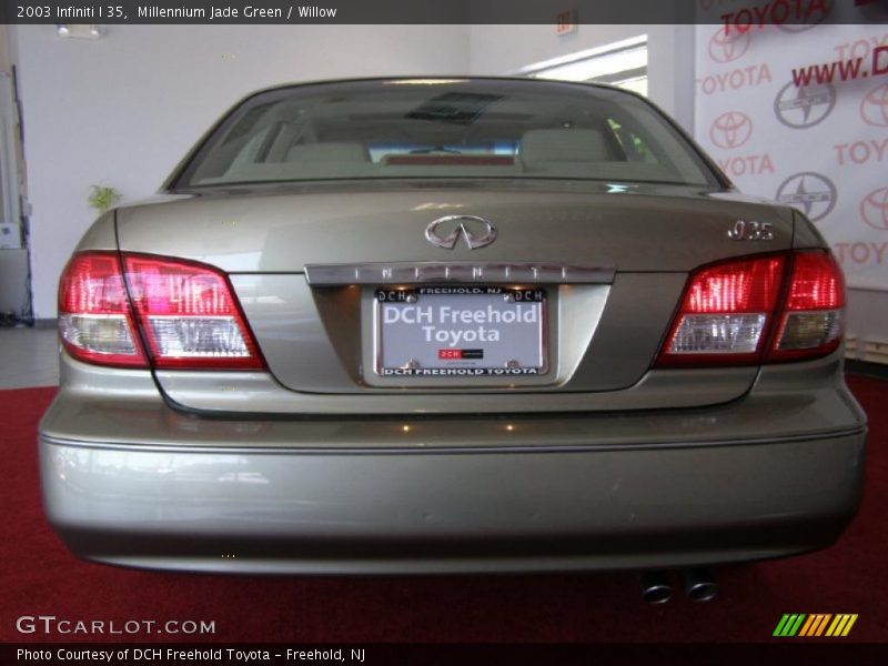 Millennium Jade Green / Willow 2003 Infiniti I 35