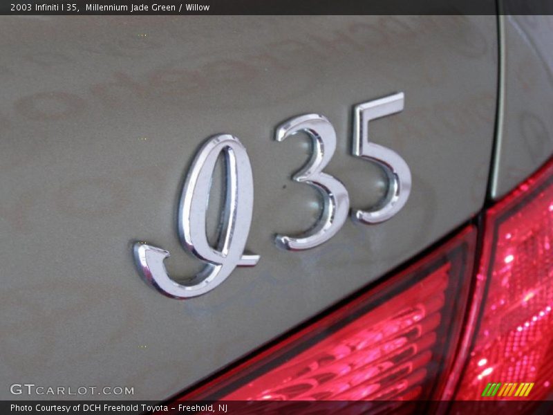 Millennium Jade Green / Willow 2003 Infiniti I 35