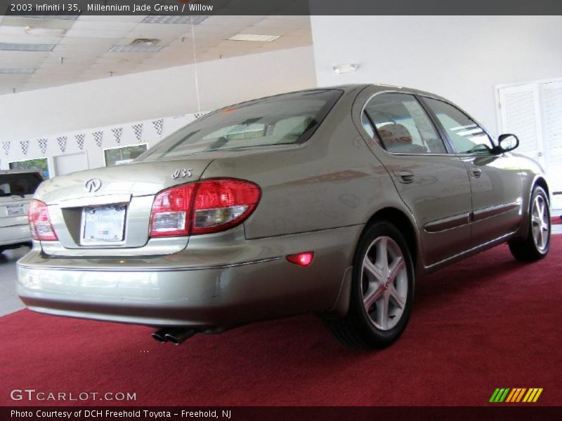 Millennium Jade Green / Willow 2003 Infiniti I 35