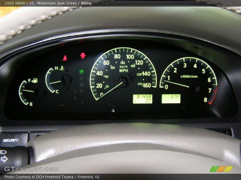 Millennium Jade Green / Willow 2003 Infiniti I 35