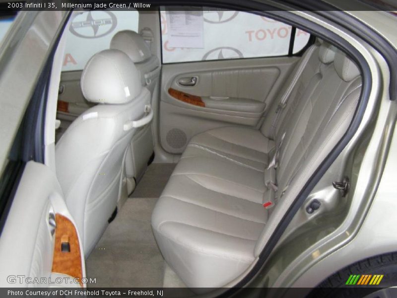 Millennium Jade Green / Willow 2003 Infiniti I 35