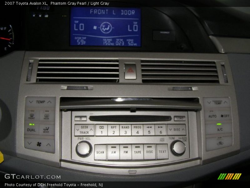 Phantom Gray Pearl / Light Gray 2007 Toyota Avalon XL