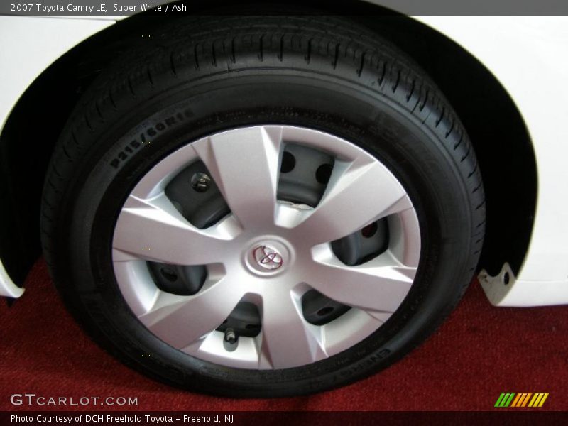 Super White / Ash 2007 Toyota Camry LE