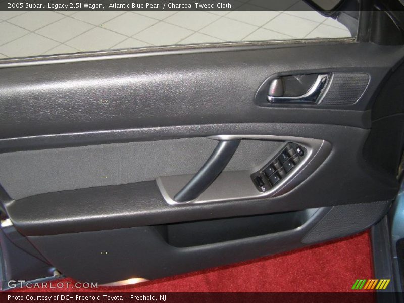 Atlantic Blue Pearl / Charcoal Tweed Cloth 2005 Subaru Legacy 2.5i Wagon