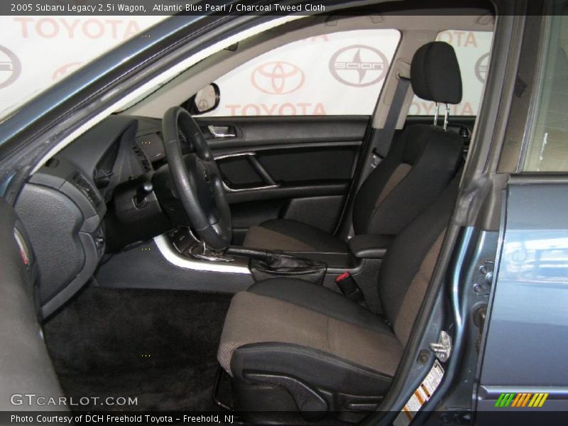 Atlantic Blue Pearl / Charcoal Tweed Cloth 2005 Subaru Legacy 2.5i Wagon
