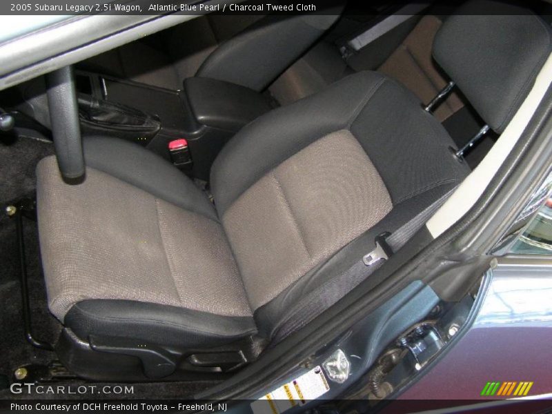 Atlantic Blue Pearl / Charcoal Tweed Cloth 2005 Subaru Legacy 2.5i Wagon