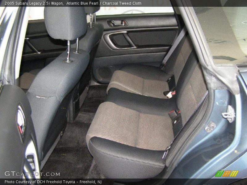 Atlantic Blue Pearl / Charcoal Tweed Cloth 2005 Subaru Legacy 2.5i Wagon