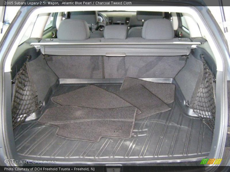Atlantic Blue Pearl / Charcoal Tweed Cloth 2005 Subaru Legacy 2.5i Wagon
