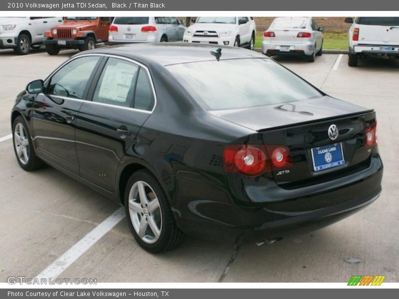 Black / Titan Black 2010 Volkswagen Jetta TDI Sedan
