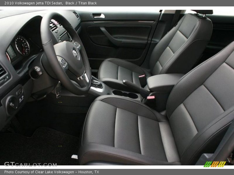Black / Titan Black 2010 Volkswagen Jetta TDI Sedan