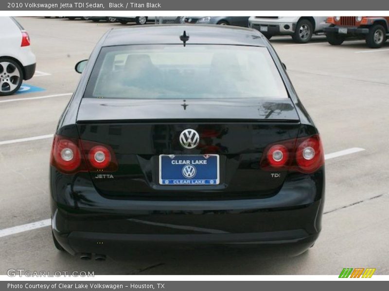Black / Titan Black 2010 Volkswagen Jetta TDI Sedan
