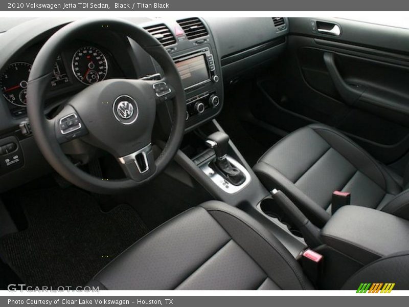 Black / Titan Black 2010 Volkswagen Jetta TDI Sedan