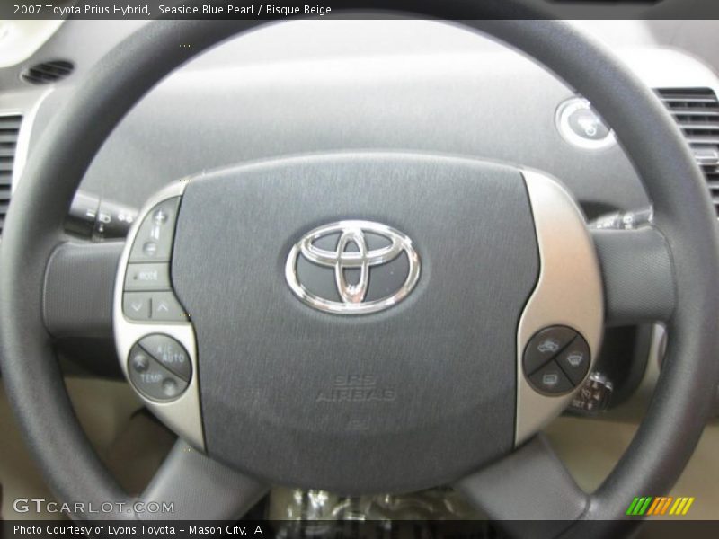 Seaside Blue Pearl / Bisque Beige 2007 Toyota Prius Hybrid
