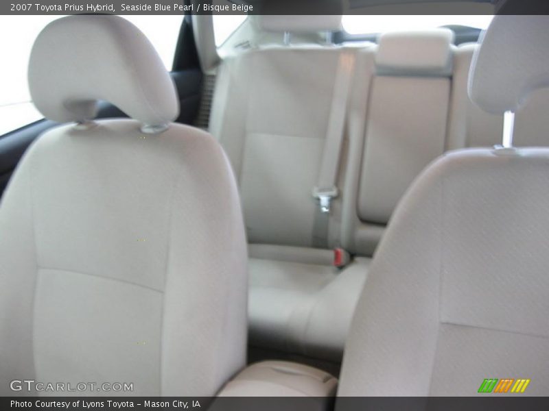 Seaside Blue Pearl / Bisque Beige 2007 Toyota Prius Hybrid