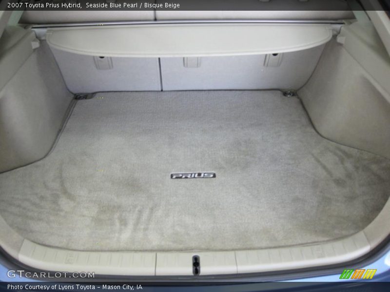 Seaside Blue Pearl / Bisque Beige 2007 Toyota Prius Hybrid