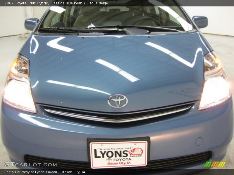 Seaside Blue Pearl / Bisque Beige 2007 Toyota Prius Hybrid