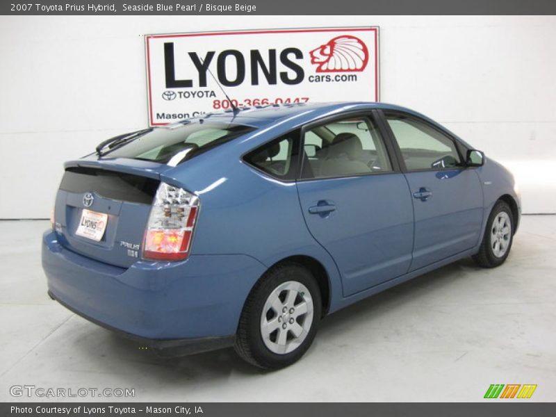 Seaside Blue Pearl / Bisque Beige 2007 Toyota Prius Hybrid