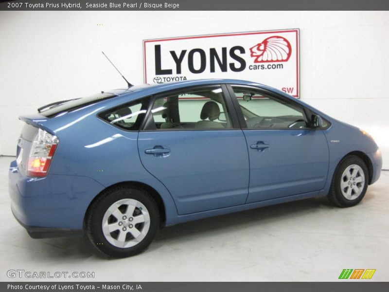 Seaside Blue Pearl / Bisque Beige 2007 Toyota Prius Hybrid