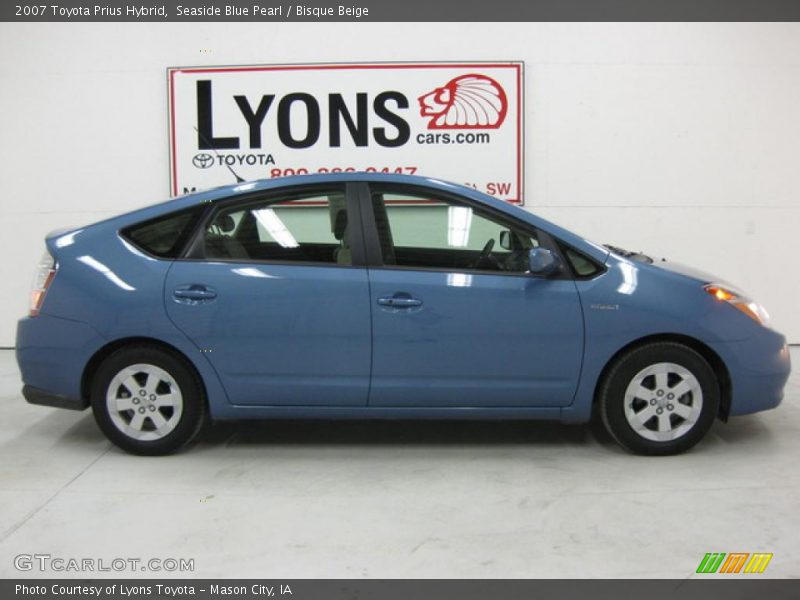 Seaside Blue Pearl / Bisque Beige 2007 Toyota Prius Hybrid