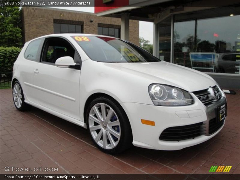 Candy White / Anthracite 2008 Volkswagen R32