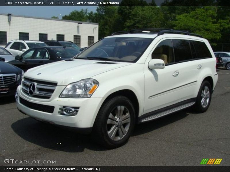 Arctic White / Macadamia 2008 Mercedes-Benz GL 320 CDI 4Matic