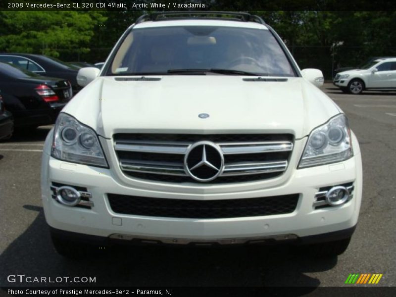 Arctic White / Macadamia 2008 Mercedes-Benz GL 320 CDI 4Matic