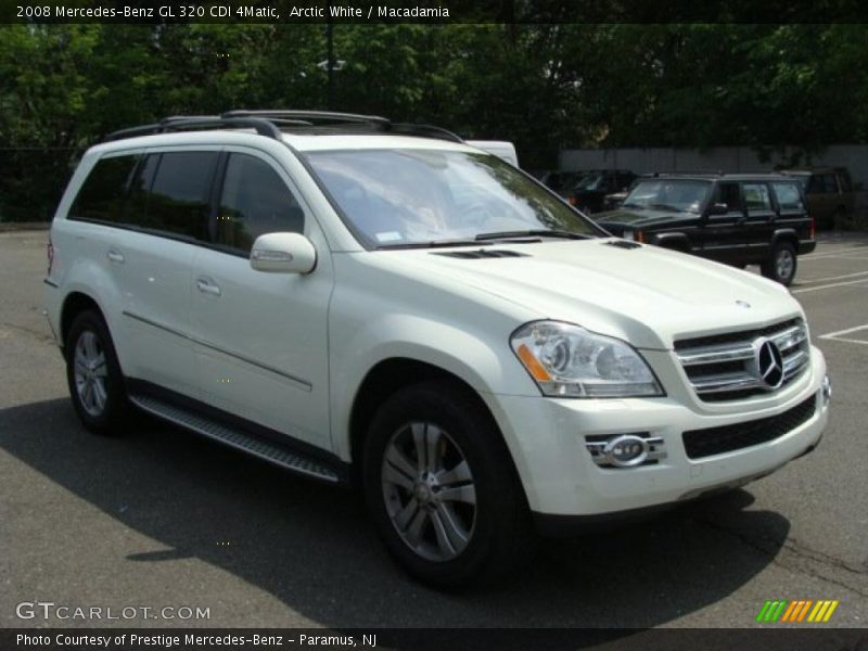 Arctic White / Macadamia 2008 Mercedes-Benz GL 320 CDI 4Matic