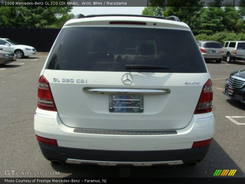 Arctic White / Macadamia 2008 Mercedes-Benz GL 320 CDI 4Matic