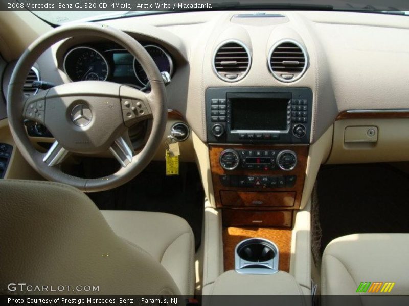 Arctic White / Macadamia 2008 Mercedes-Benz GL 320 CDI 4Matic