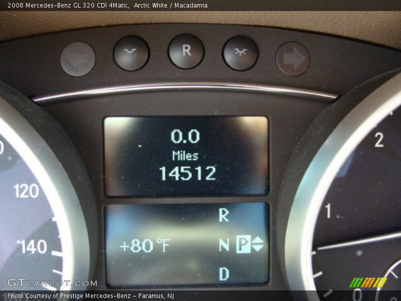 Arctic White / Macadamia 2008 Mercedes-Benz GL 320 CDI 4Matic