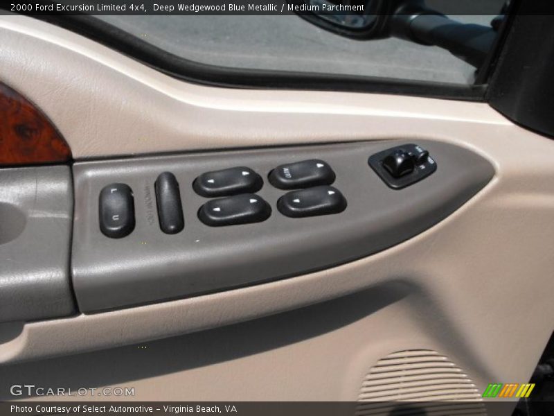 Deep Wedgewood Blue Metallic / Medium Parchment 2000 Ford Excursion Limited 4x4