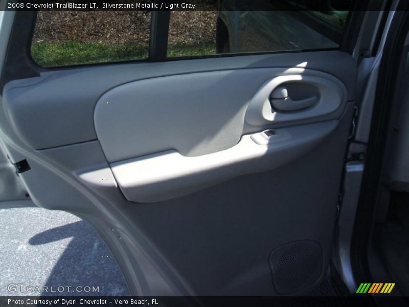 Silverstone Metallic / Light Gray 2008 Chevrolet TrailBlazer LT