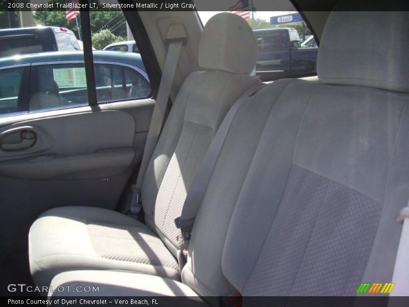 Silverstone Metallic / Light Gray 2008 Chevrolet TrailBlazer LT