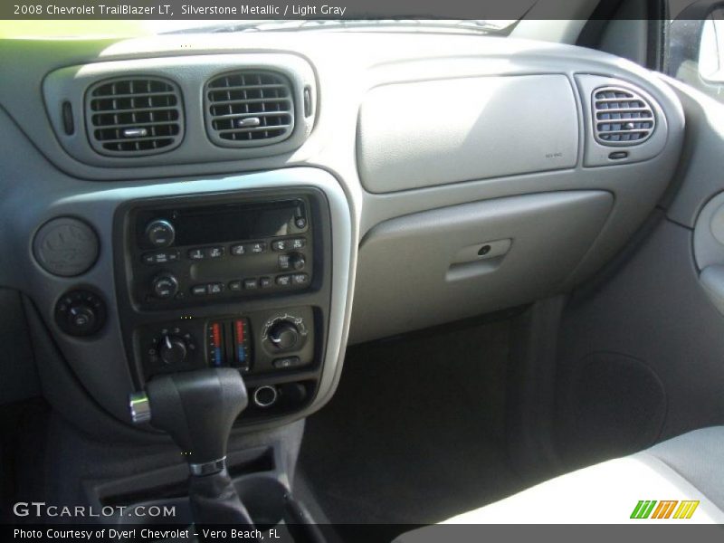 Silverstone Metallic / Light Gray 2008 Chevrolet TrailBlazer LT
