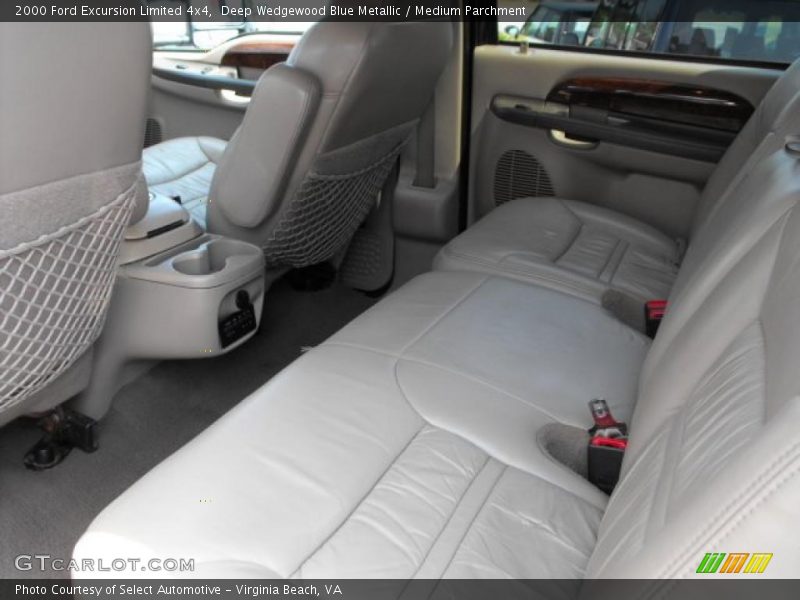 Deep Wedgewood Blue Metallic / Medium Parchment 2000 Ford Excursion Limited 4x4