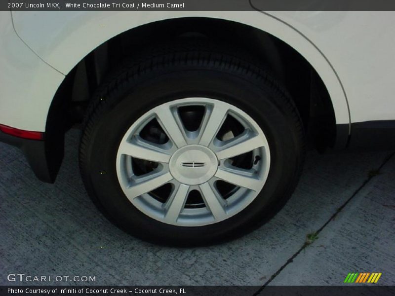 White Chocolate Tri Coat / Medium Camel 2007 Lincoln MKX