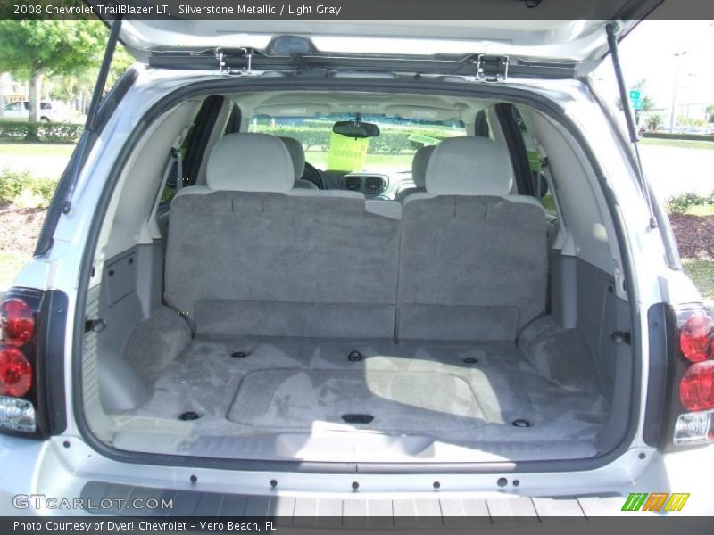 Silverstone Metallic / Light Gray 2008 Chevrolet TrailBlazer LT