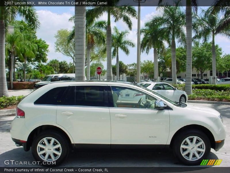 White Chocolate Tri Coat / Medium Camel 2007 Lincoln MKX