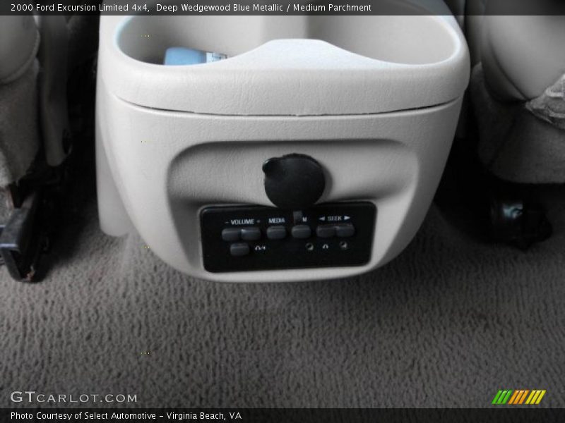 Deep Wedgewood Blue Metallic / Medium Parchment 2000 Ford Excursion Limited 4x4