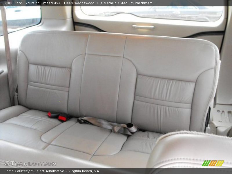 Deep Wedgewood Blue Metallic / Medium Parchment 2000 Ford Excursion Limited 4x4